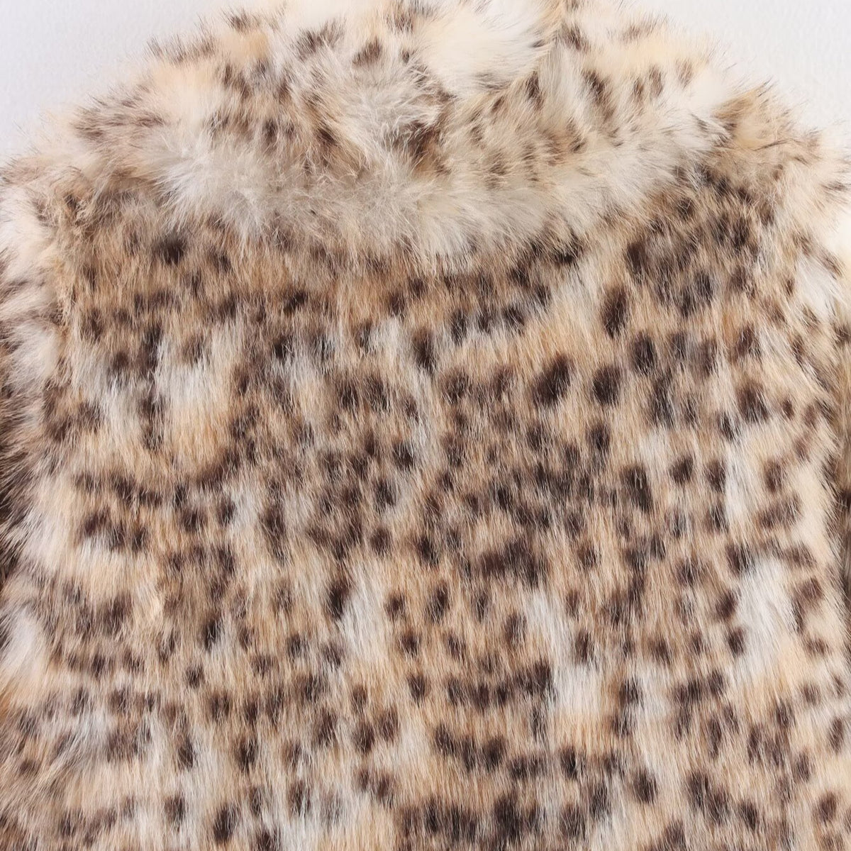 Artificial fur coat plush coat