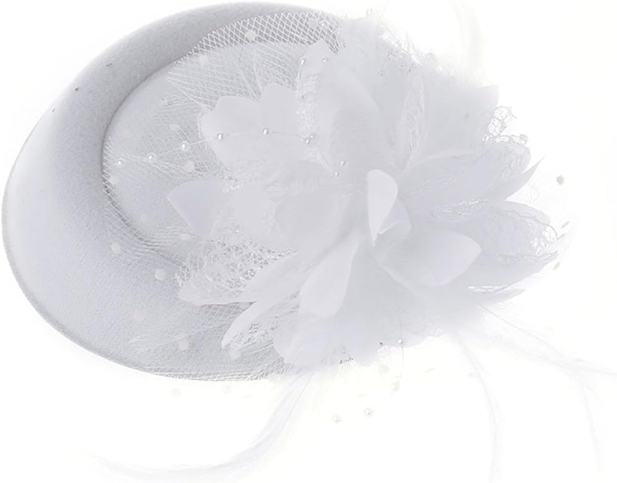 Fascinators Hats Pillbox Hat for Girl and Women