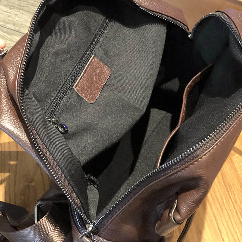 Women's Genuine Leather Backpacks, Best Leather Women's Backpack for School, Full Grain Leather Backpack for Women