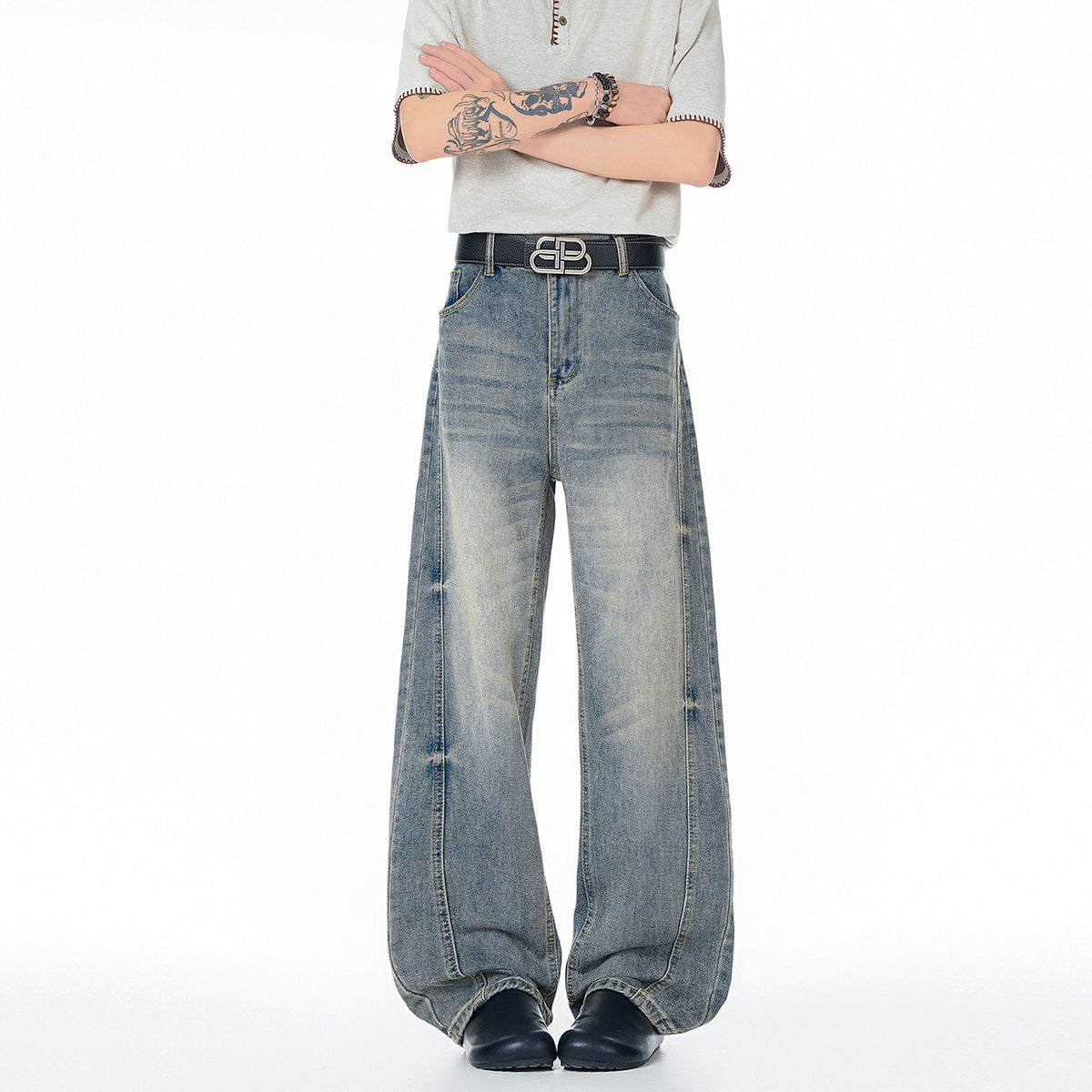 Wide Leg Jeans for Men