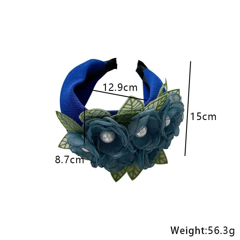Fashionable handmade flower headbands