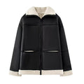 Fur one-piece coat