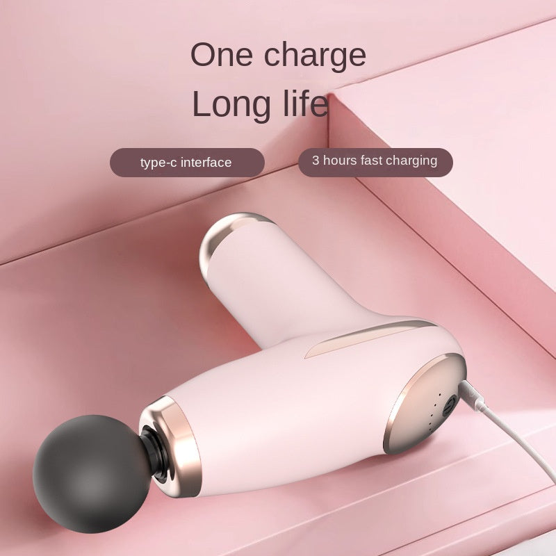 Fascia Gun Home Portable Muscle Massage Gun Mini Massager Mini Pocket Fascia Gun Therapy Yoga