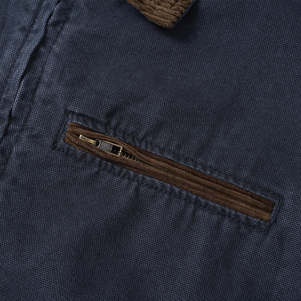 Canvas workwear jacket for men