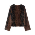 Autumn Artificial Fur Effect Coat