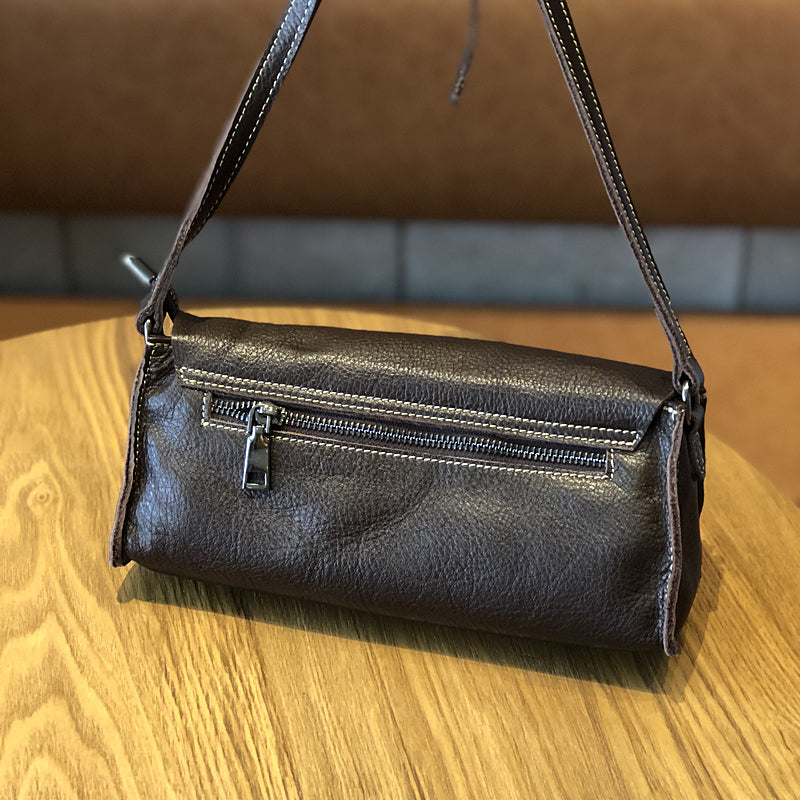 Leather Crossbody Women Wallet Purse, Mini Satchel Crossbody Bag, Small Leather Shoulder Bag for Women