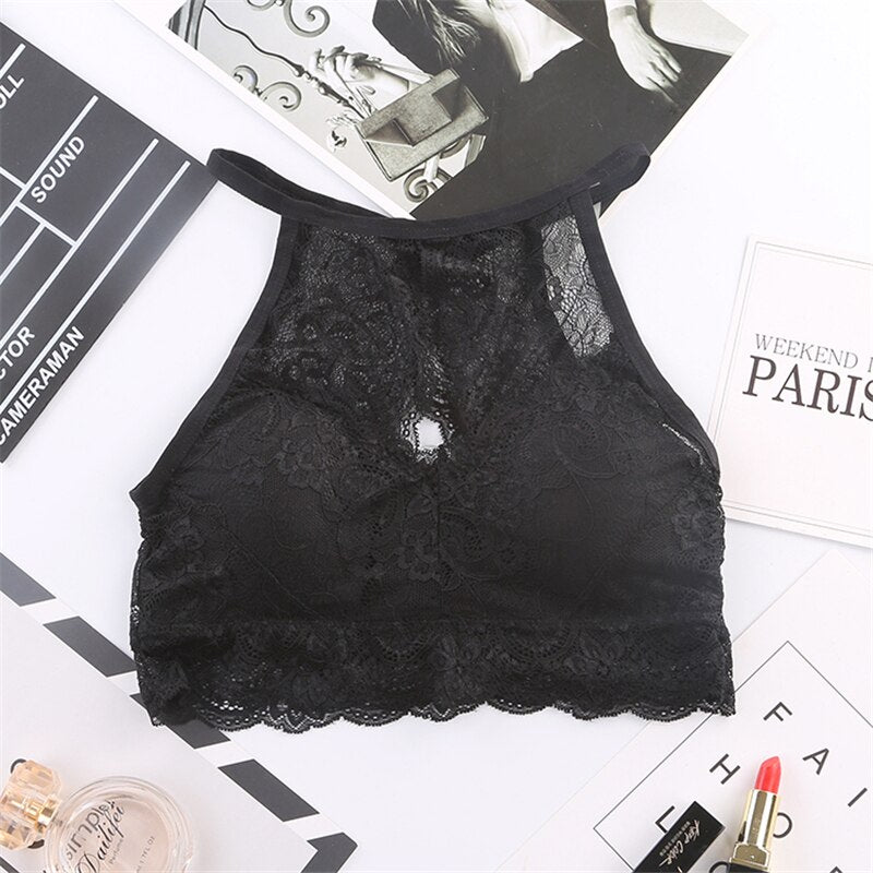Sexy Lace Bra Underwear Ladies Women Push Up Bralette Soft Seamless Wireless Lingerie Comfort Breathable Bras