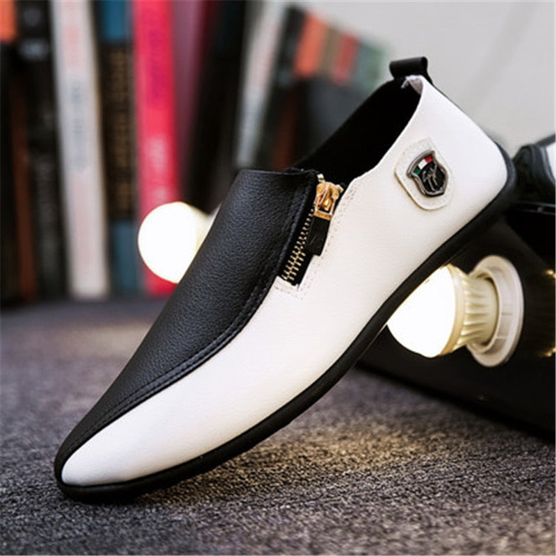 Men Loafers Driving Shoes Soft Casual Shoes Men Flats Men Shoes Leather Loafers Slip On unisex Light weige sneakers Dress shoes