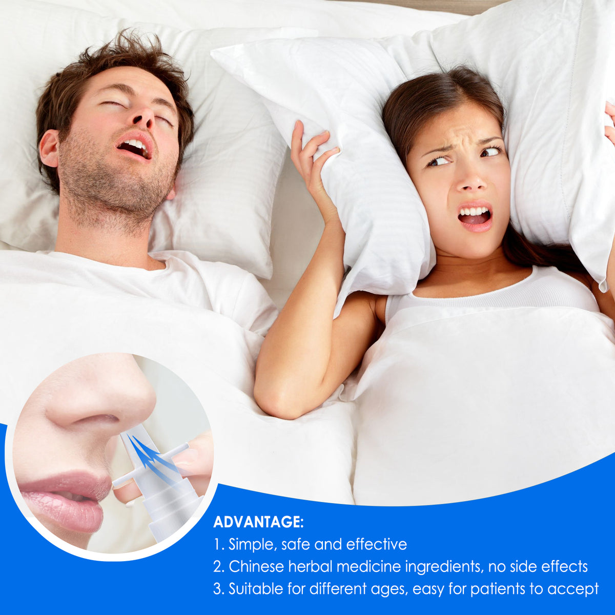 South Moon Herbal Treatment Spray Mild Ingredients For Soothing Nasal Discomfort Herbal Nasal Treatment Spray