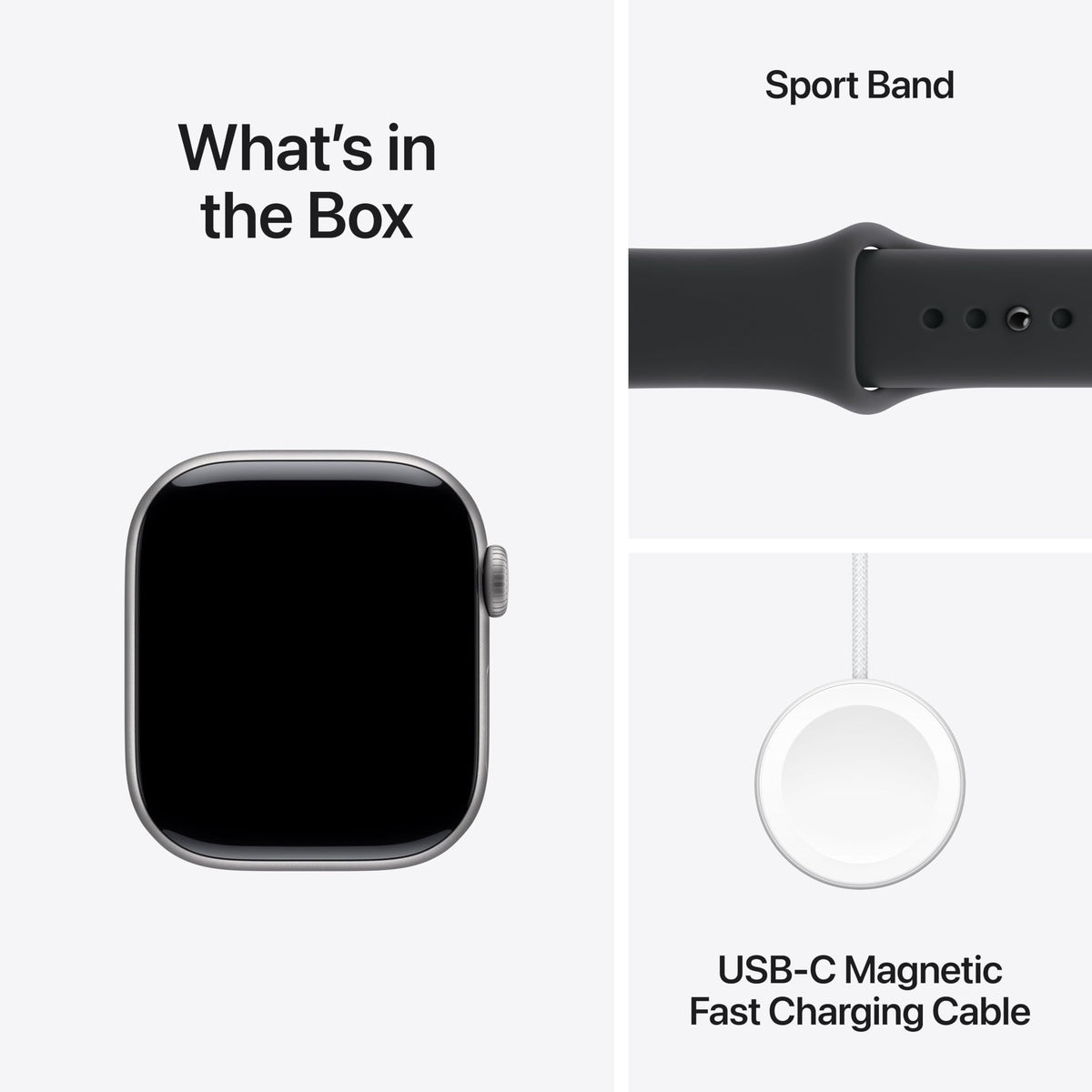 Apple Watch Series 11 [GPS 42mm] Smartwatch with Jet Black Aluminum Case with Black Sport Band - S/M. Sleep Score, Fitness Tracker, Health Monitoring, Always-On Display, Water Resistant