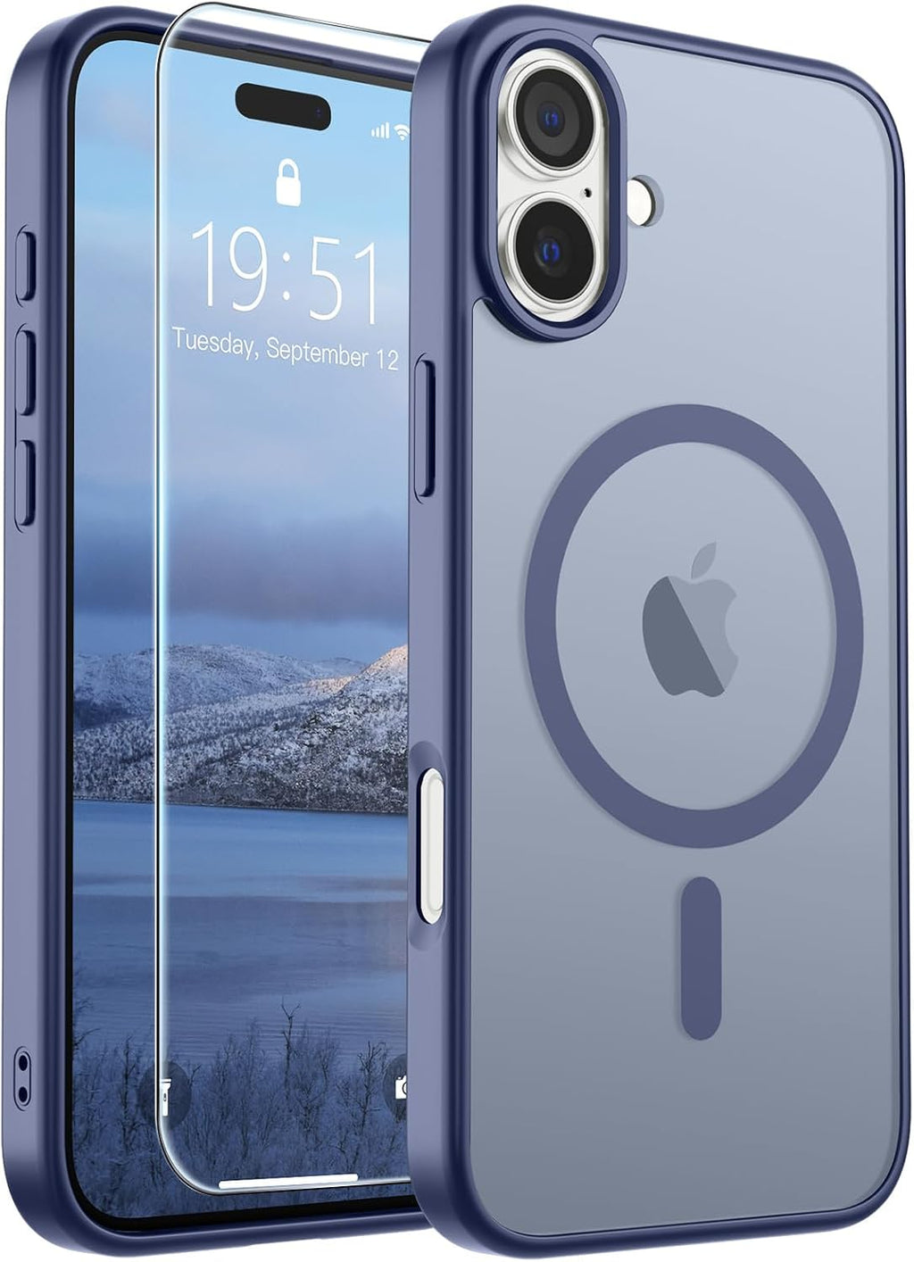 SUPFINE Magnetic for iPhone 18 Pro Max Case/17 Pro Max Case Black