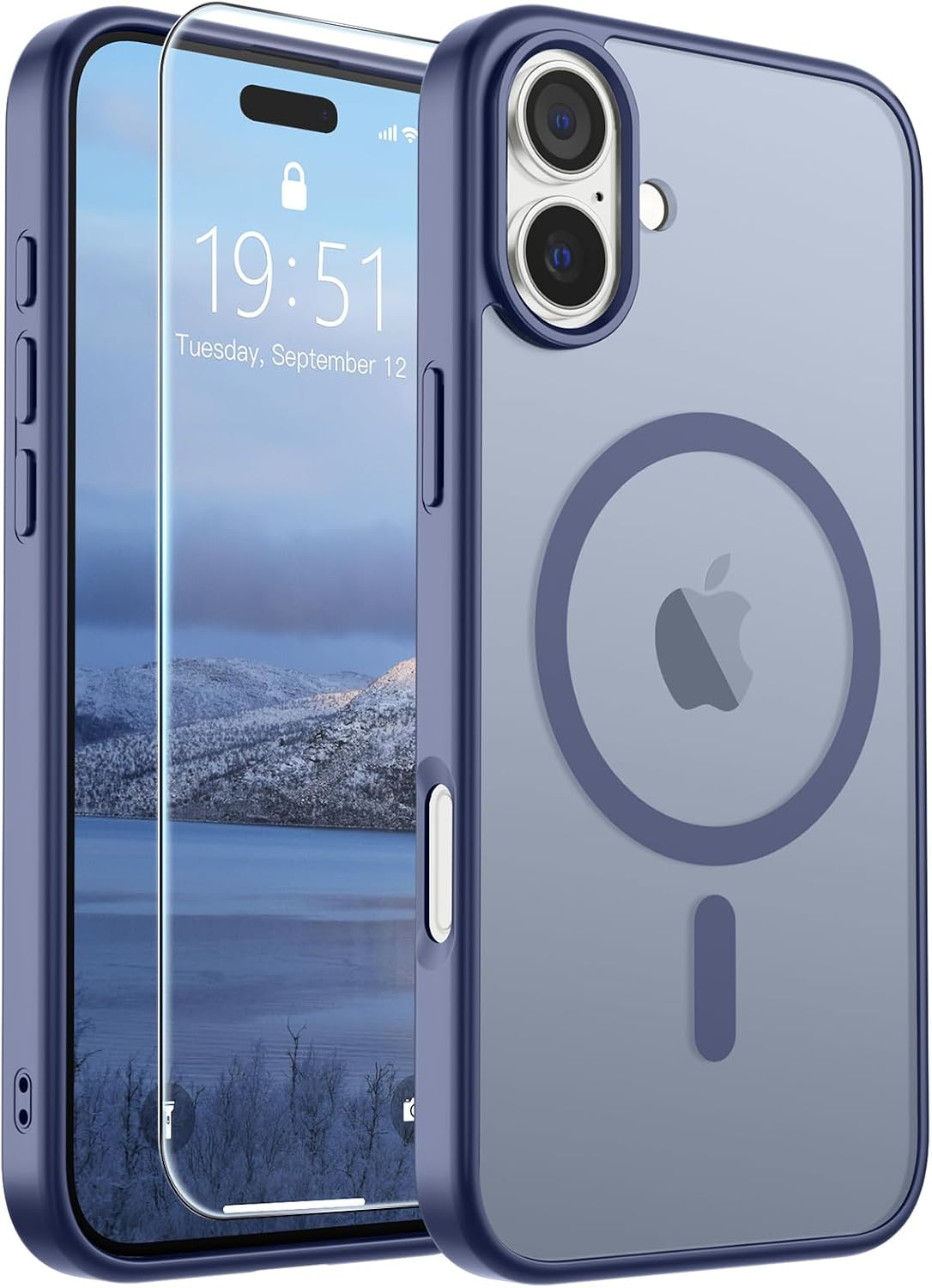 SUPFINE Magnetic for iPhone 18 Pro Max Case/17 Pro Max Case Black