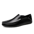 Men Designer Man Casual Shoes Brand Genuine Split Leather Shoes Italy Men Sneakers Non-slip Loafers Flats Driving Men Shoes