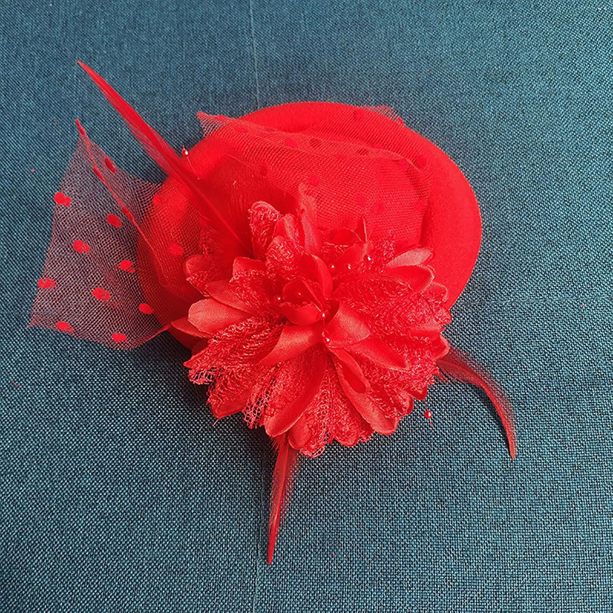 Fascinators Hats Pillbox Hat for Girl and Women
