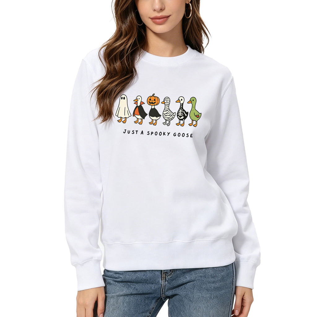 Cartoon printed hoodie