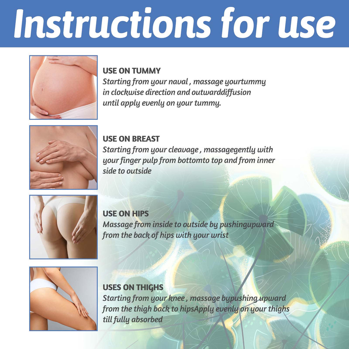 Jaysuing Pregnancy Cream, Postpartum Skin Care Smoothing, Firming And Gently Improving Skin Body Cream