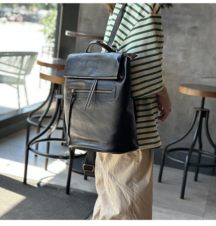 Handmade Leather Backpack for Women, Ladies Genuine Leather Backpack, Best Leather Women's Backpack for School