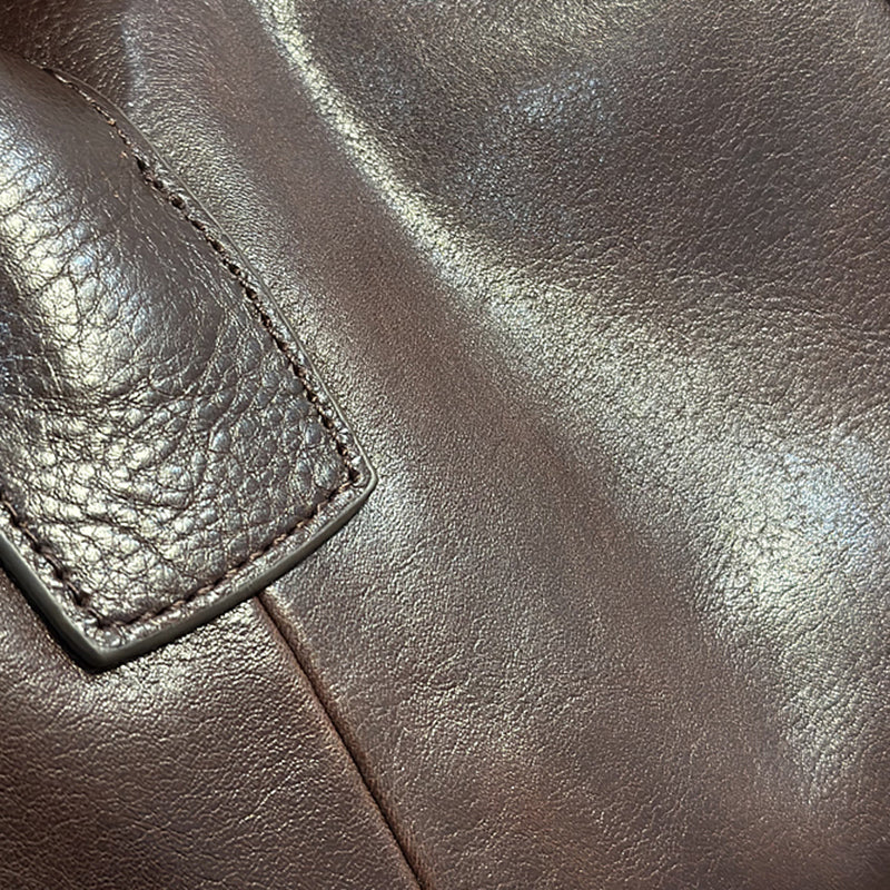 Full Grain Leather Women Boston Bag, Leather Top Handle Bag, Women's Leather City Bag