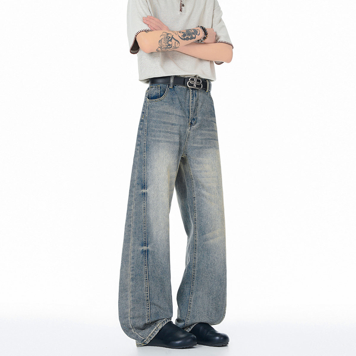Wide Leg Jeans for Men