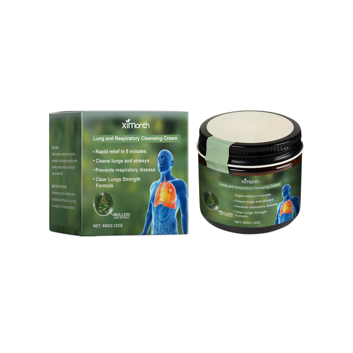 Ximonth Body Care Cream Gently Nourishes Your Body Daily With A Natural Refreshing Massage Treatment Cream