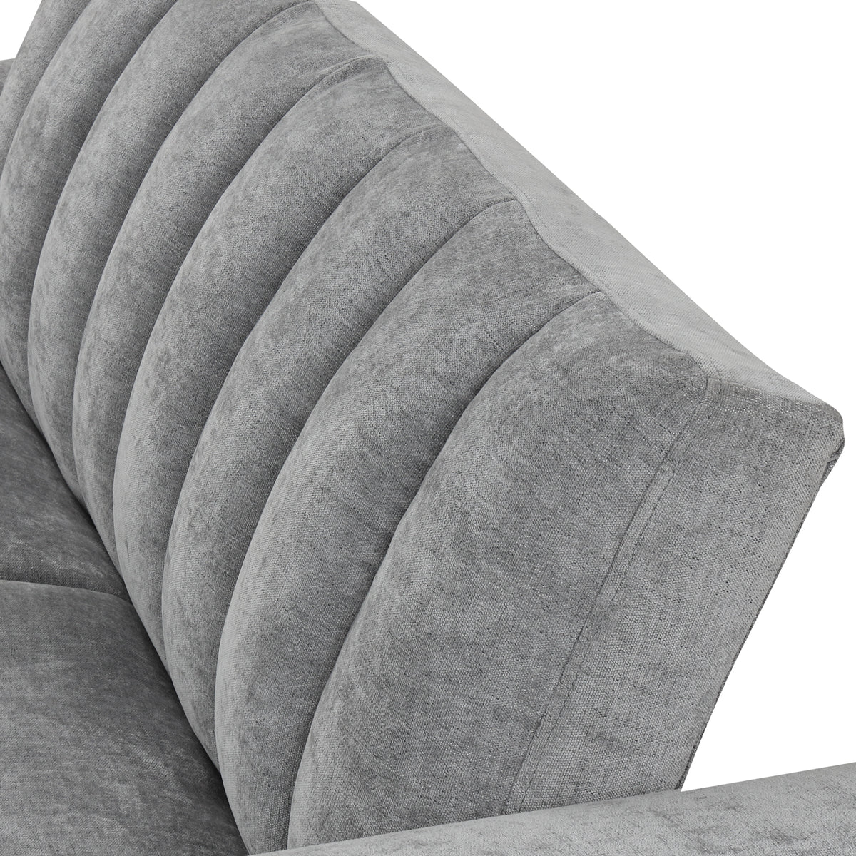 U_STYLE Convertible Soft Cushion Sofa Pull Bed ,for Two People to Sit On