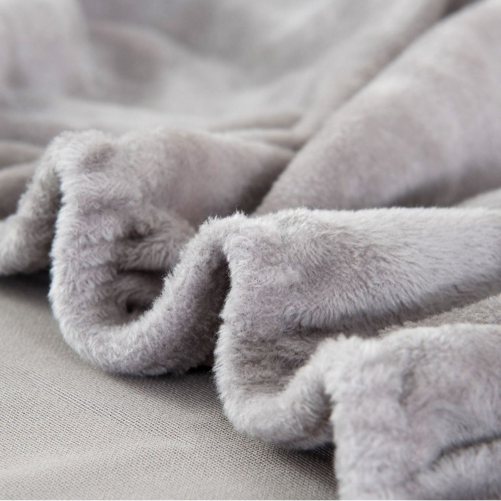 Elastic sofa cover plush all inclusive thickened and fully covered three person fabric sofa cover solid color