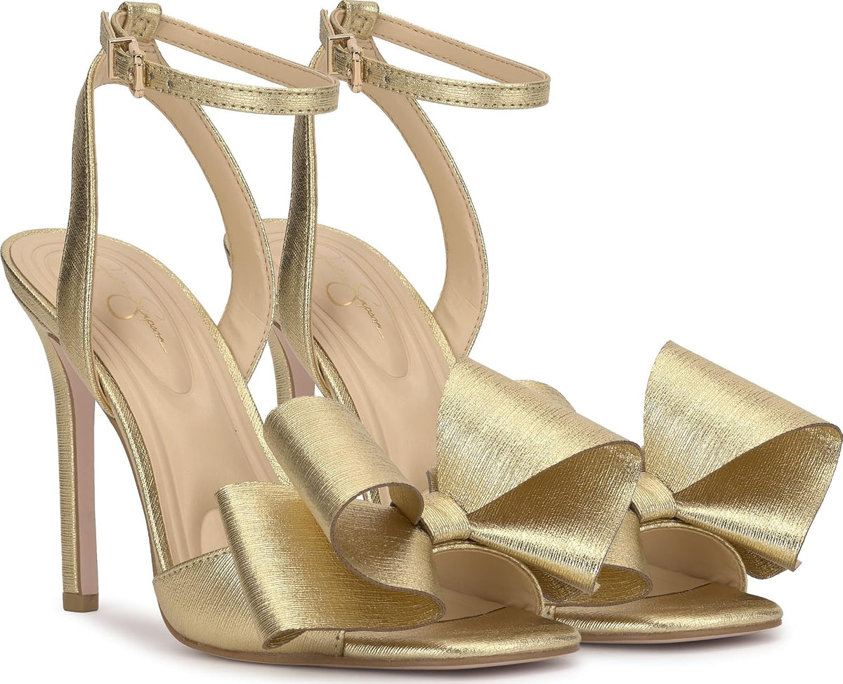 Women'S Olivine Bow Heeled Sandal