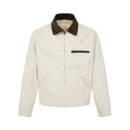 Canvas workwear jacket for men