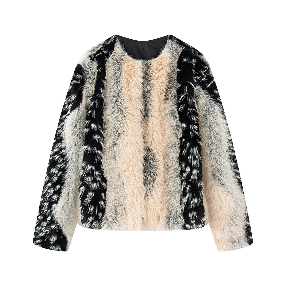 Autumn Artificial Fur Effect Coat