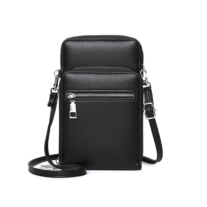 New Bags For Men Solid Color Zipper Bag Men's Messenger Bag Outdoor Messenger Bag Shoulder Tooling Bag