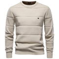 Round neck sweater for men