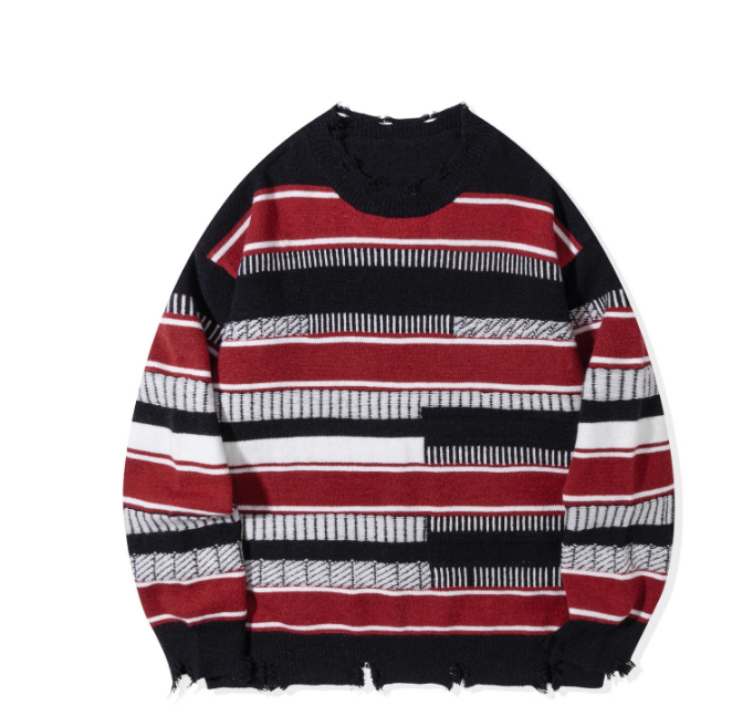 Striped sweater for men