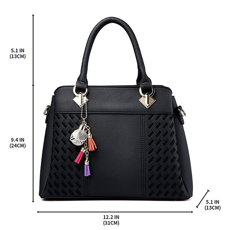 LKEEP Famous Designer Brand Bags Women Leather Handbags Luxury Ladies Hand Bags Purse Fashion Shoulder Bags