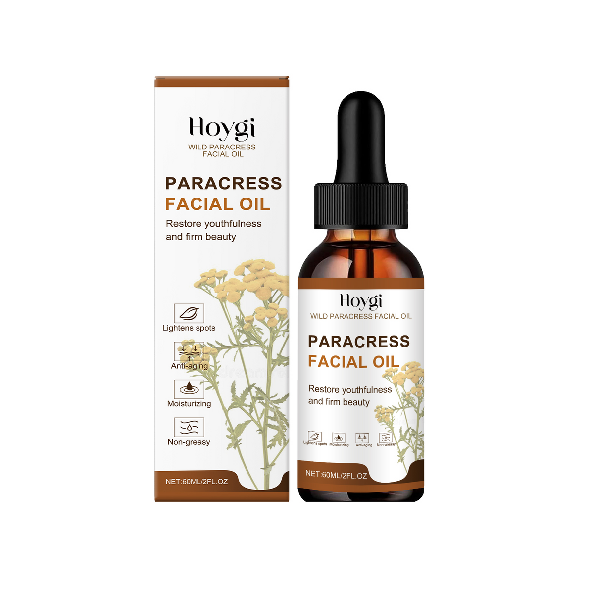Hoygi Facial Essential Oil Improves Dull Skin, Moisturizes, Rejuvenates And Brightens Facial Skin Care Essential Oil