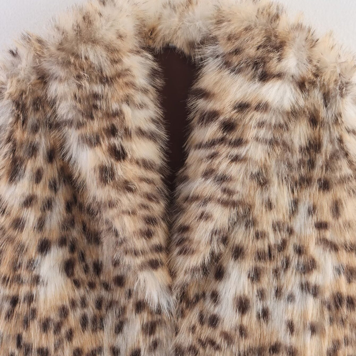 Artificial fur coat plush coat