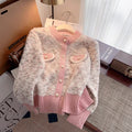 Chic Knit Cardigan Coat for Women  Short Length, Petite Fit, Ankle-Length Sweater Top, Fall and Winter
