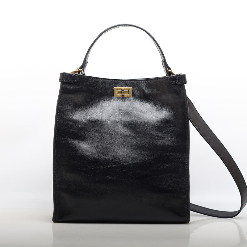 Full Grain Leather Handbag Women Leather Bag Handmade Leather Shoulder Bag Handmade Leather Crossbody Bag For Woman