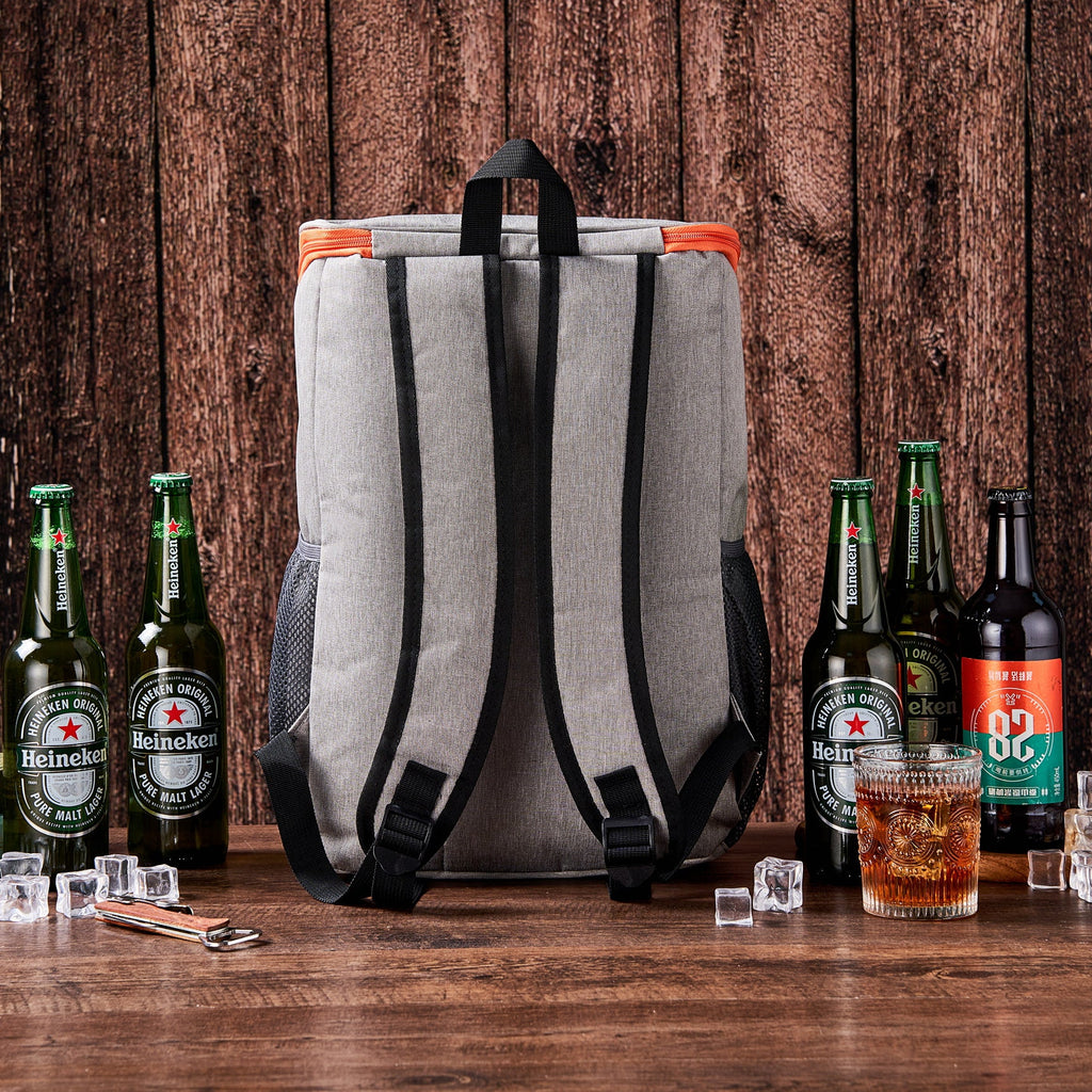 Personalized Groomsmen Cooler Backpack, Custom Lunch Cooler Bag, Golf Beer Cooler, Hiking Cooler Bag,Best Man Gift
