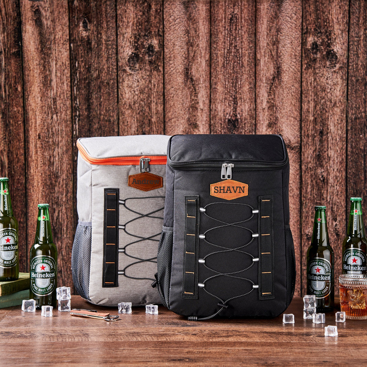 Personalized Groomsmen Cooler Backpack, Custom Lunch Cooler Bag, Golf Beer Cooler, Hiking Cooler Bag,Best Man Gift