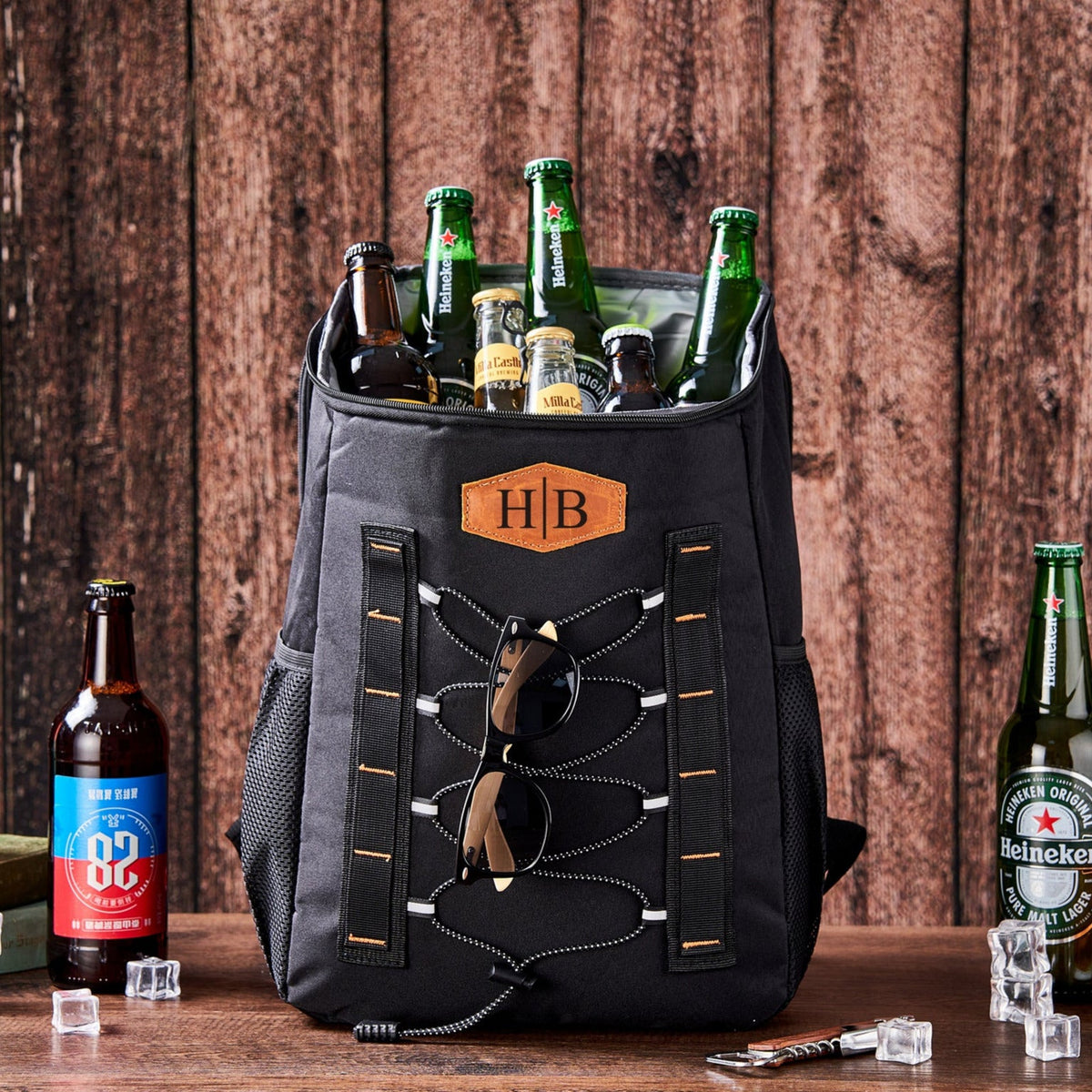 Personalized Groomsmen Cooler Backpack, Custom Lunch Cooler Bag, Golf Beer Cooler, Hiking Cooler Bag,Best Man Gift