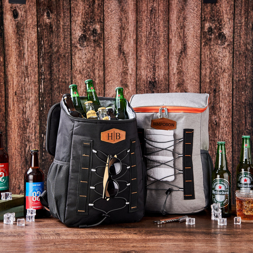 Personalized Groomsmen Cooler Backpack, Custom Lunch Cooler Bag, Golf Beer Cooler, Hiking Cooler Bag,Best Man Gift