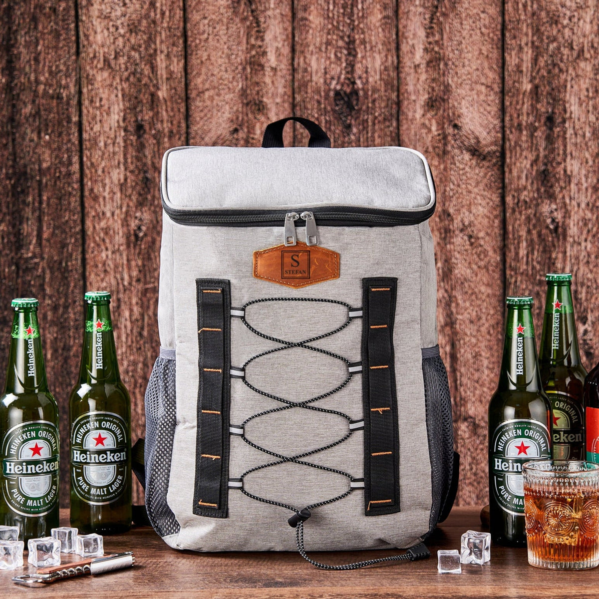 Personalized Groomsmen Cooler Backpack, Custom Lunch Cooler Bag, Golf Beer Cooler, Hiking Cooler Bag,Best Man Gift