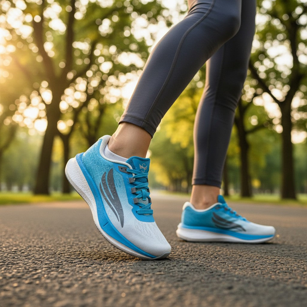 HORUS Women's Running Shoes, Blue