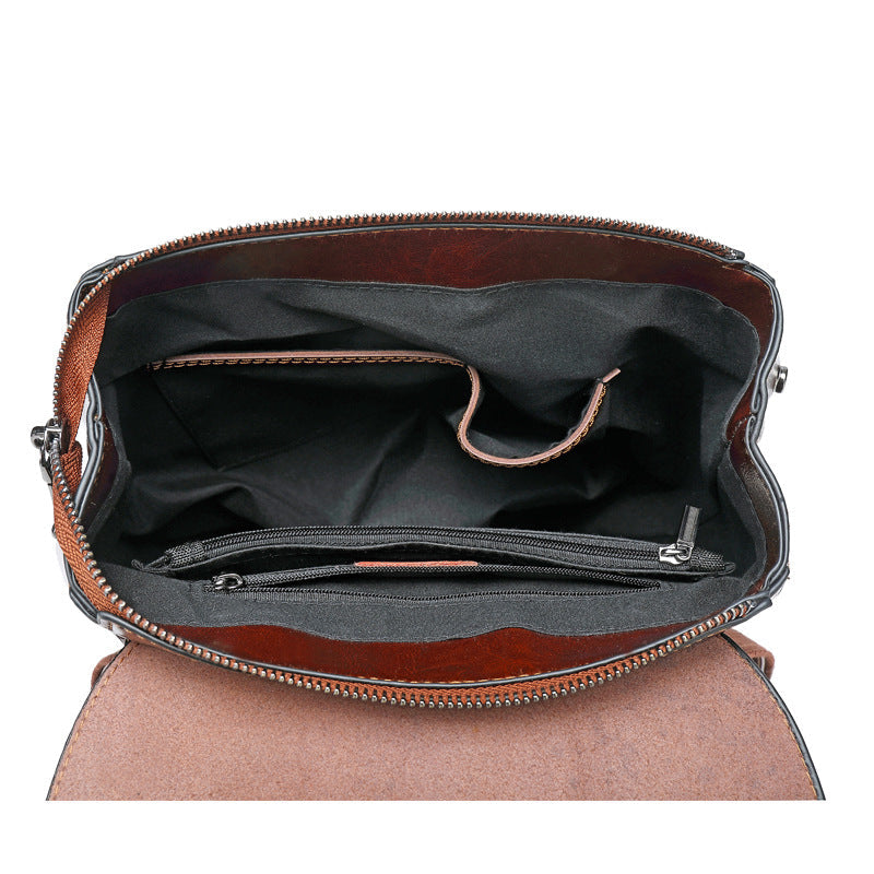 Flash Sale Top Grain Leather Backpack For Women Leather Designer Backpack Stylish Backpack Shoulder Bags