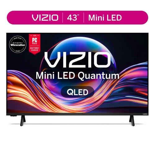 43 in Mini LED Quantum 4K QLED HDR Smart TV, 2026 Model, VQM43C-10