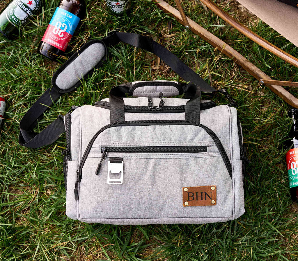 Personalized Carry On Cooler Bag, Groomsmen Gift, Gifts for Men, Custom Golf Beer Cooler, Insulated Lunch Cooler Bag