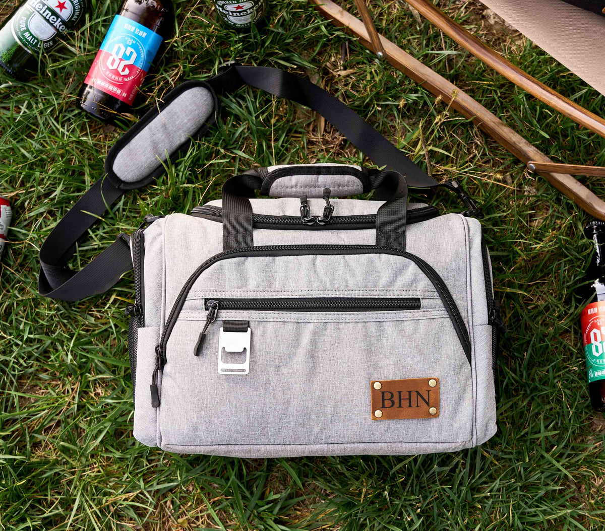 Personalized Carry On Cooler Bag, Groomsmen Gift, Gifts for Men, Custom Golf Beer Cooler, Insulated Lunch Cooler Bag