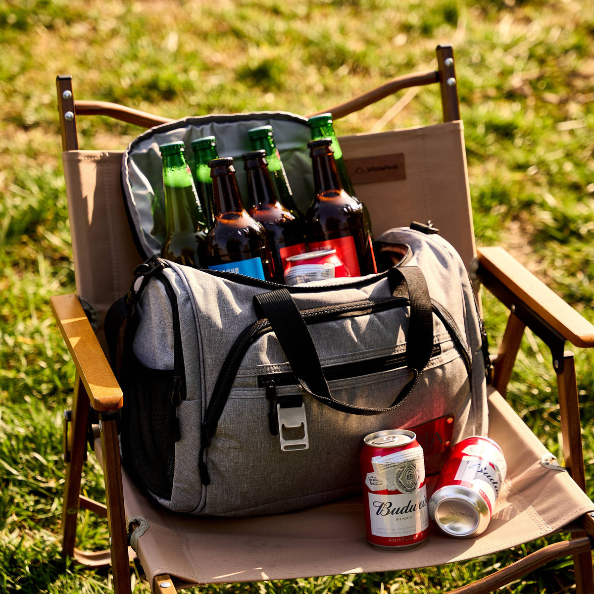 Personalized Carry On Cooler Bag, Groomsmen Gift, Gifts for Men, Custom Golf Beer Cooler, Insulated Lunch Cooler Bag
