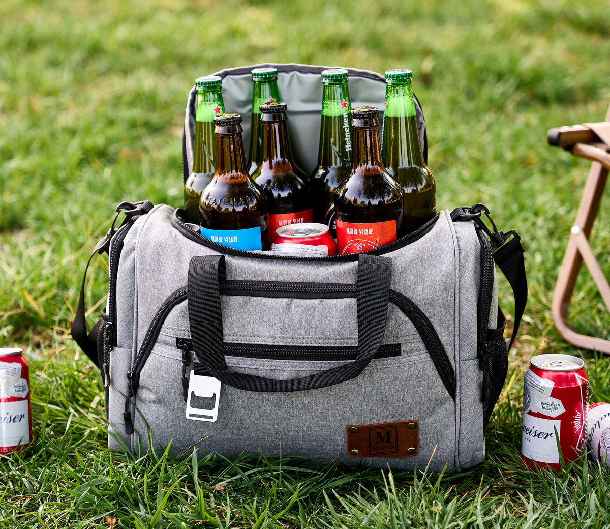 Personalized Carry On Cooler Bag, Groomsmen Gift, Gifts for Men, Custom Golf Beer Cooler, Insulated Lunch Cooler Bag