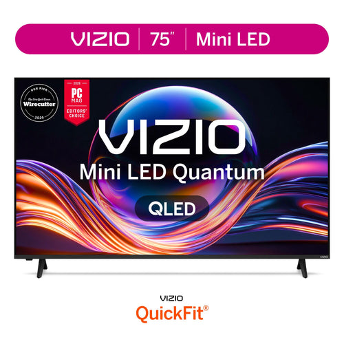 75 in Mini LED Quantum 4K QLED HDR Smart TV, New 2026, VQM75C-10